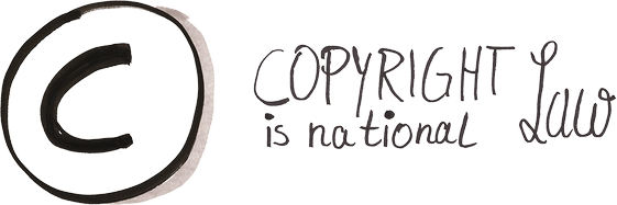 Copyright is national law