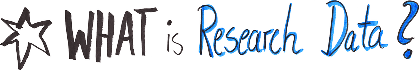 What is research data?